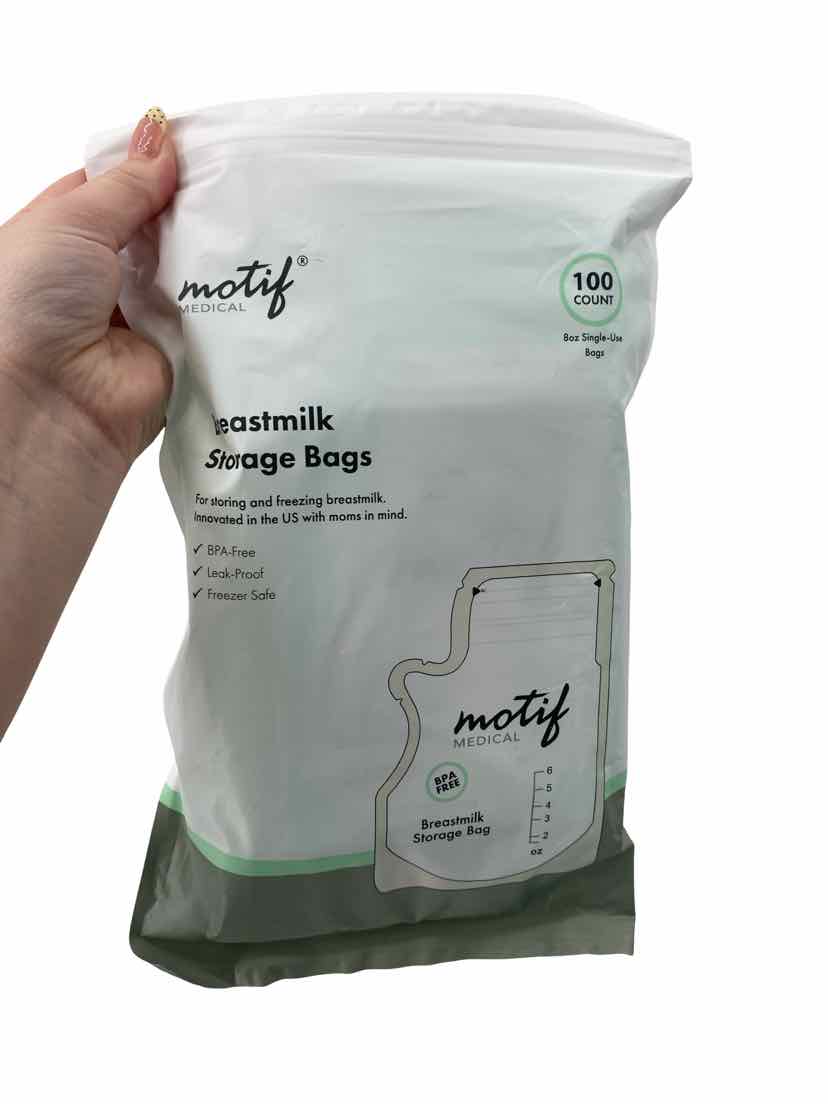 Motif 100 Ct NEW Breast Pump Bag