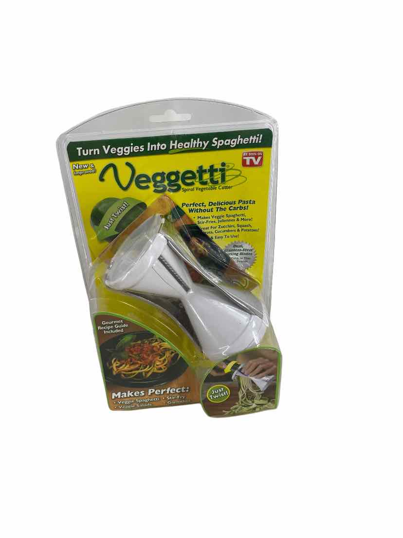 As Seen On Tv White Veggetti NEW Kitchen Appliance
