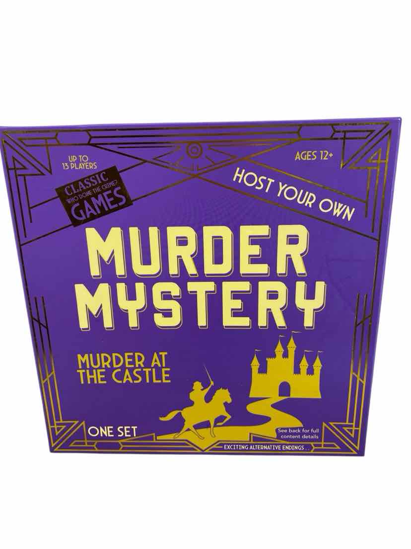 Murder Mystery Purple NEW Game
