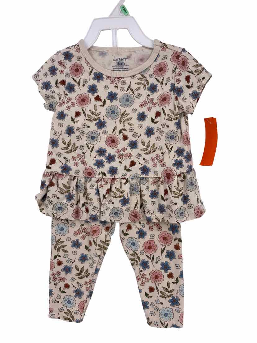 Carter's Kids Size 18m 2 pc
