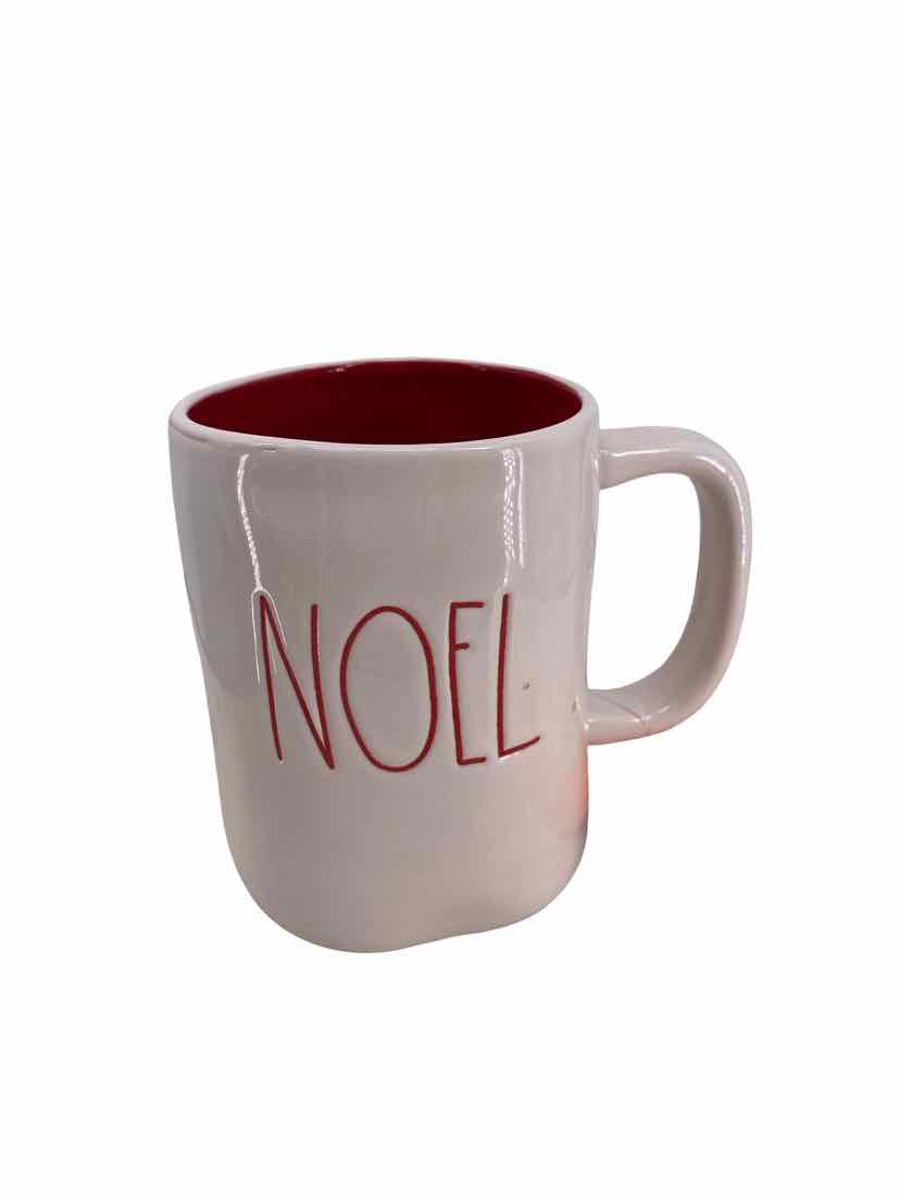 Rae Dunn White Noel Mug
