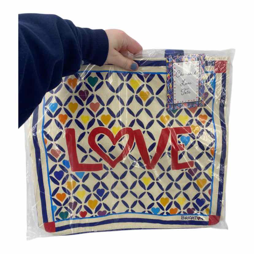Brighton Canvas Love NEW Tote