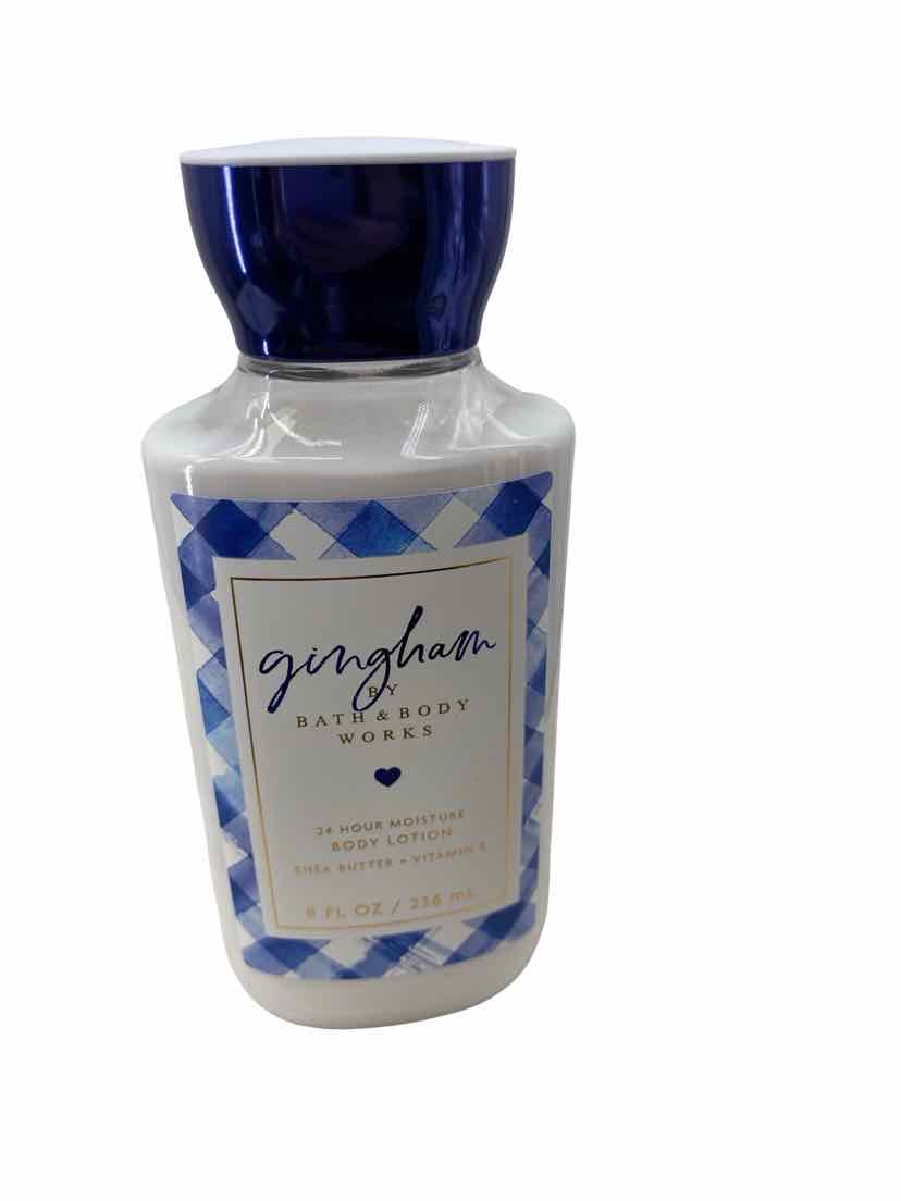 Bath and Body Works Blue Gingham Lotion