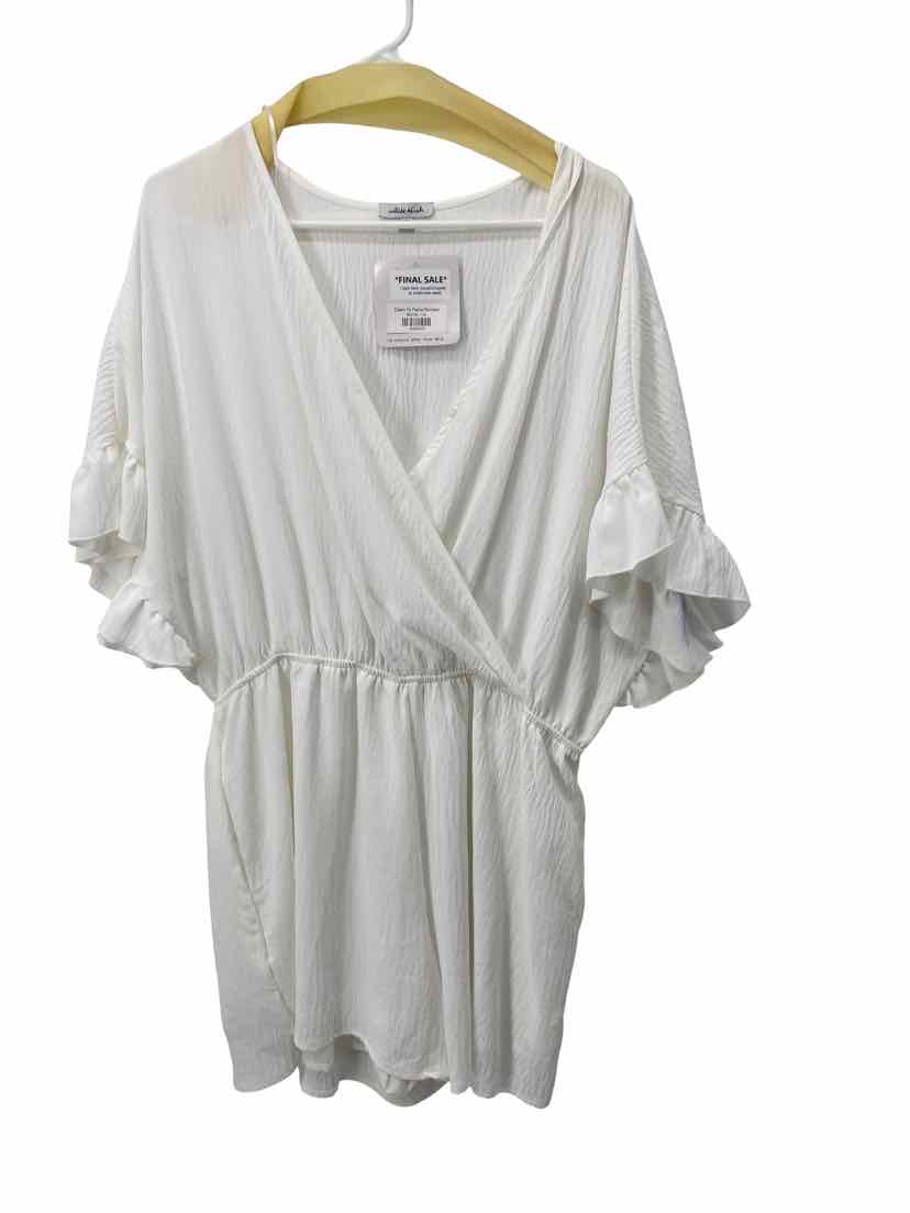 White Birch Ladies Size 1X NEW Romper