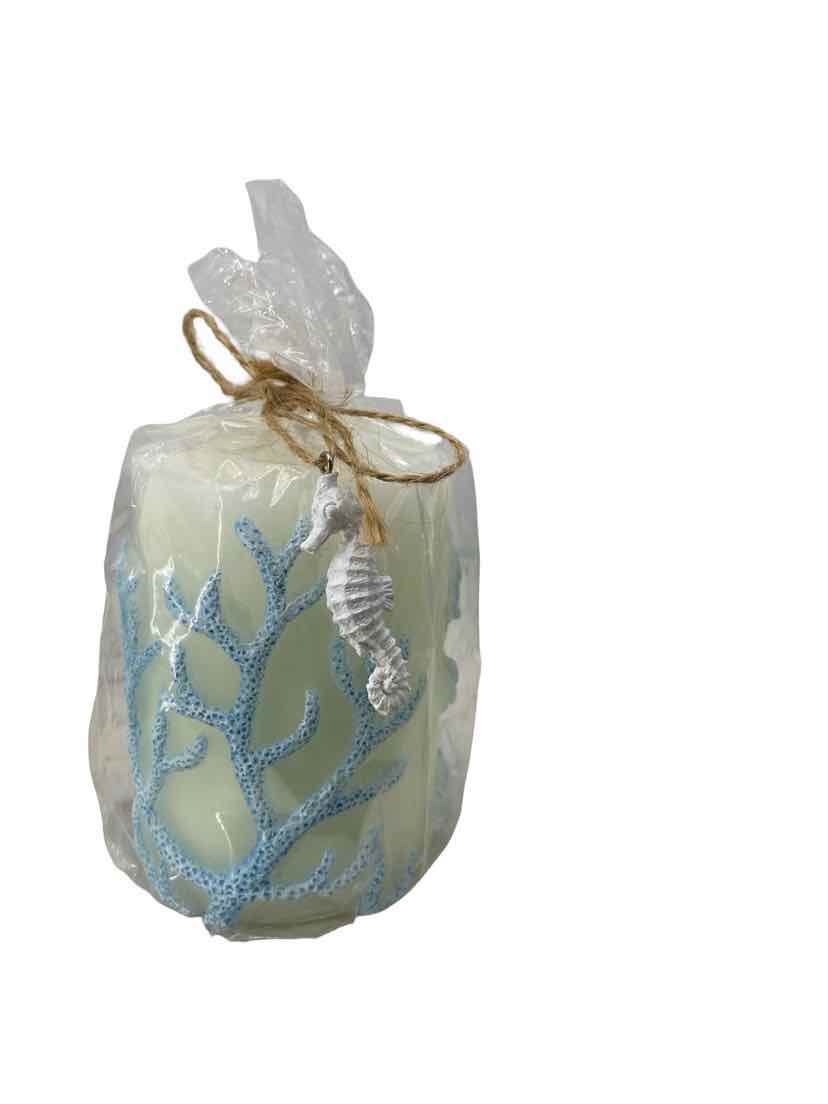 No Brand Cream Coral NEW Candle