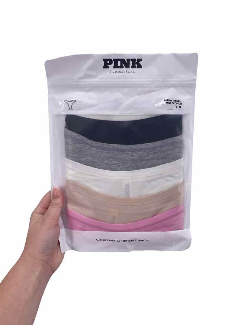 Pink Ladies Size L Underwear