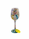 Lolita Pink NEW Wine Glass