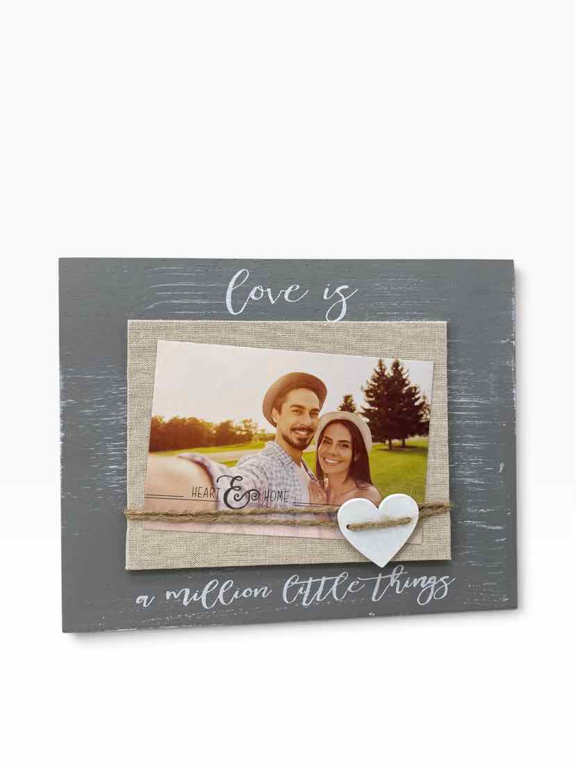 New View Gray Little Things Picture Frame