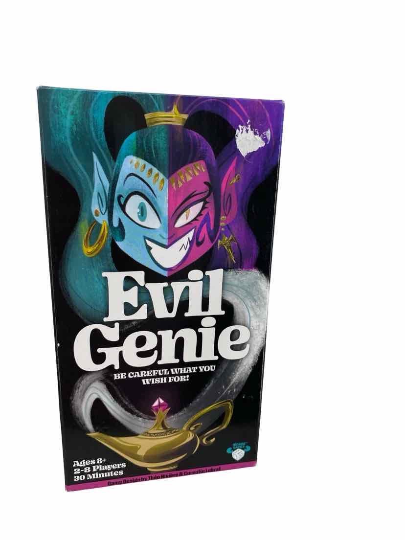 Moose Games Kids Evil Genie NEW Card Game