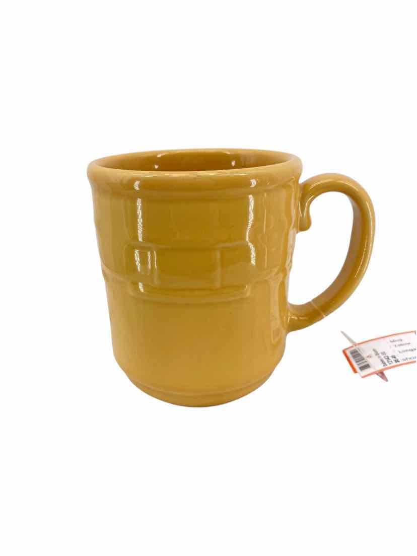 Longaberger Yellow Mug