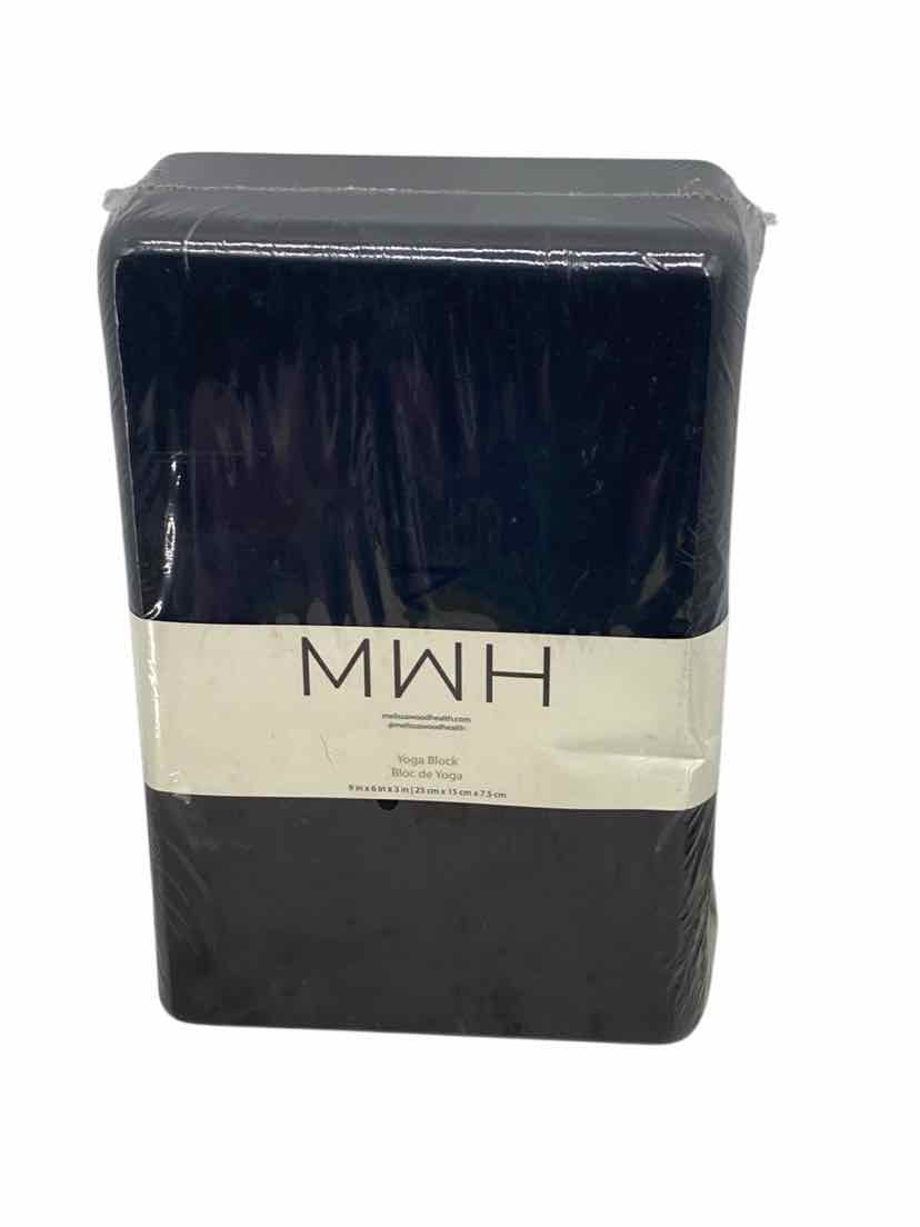 Melissa Wood Health Black NEW Yoga Brick