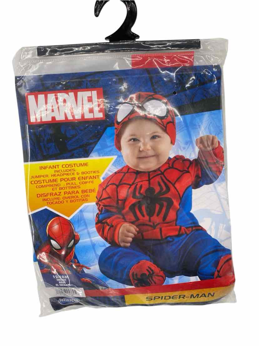Marvel Kids Size 12-18m Spiderman Costume