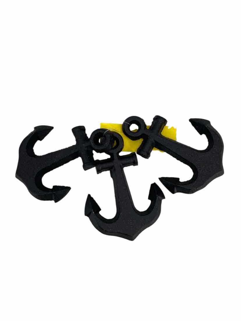 No Brand Black Anchor Wall Decor