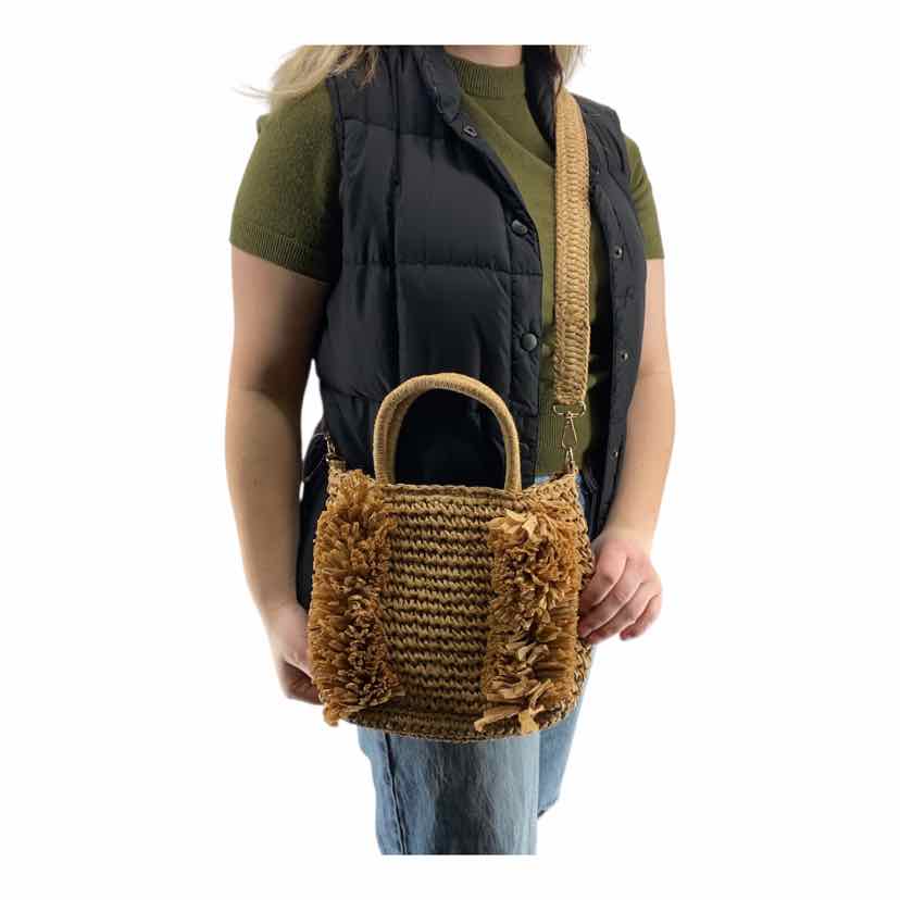 Ladies Straw Crossbody