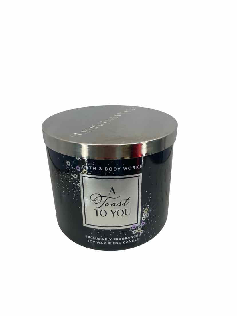 Bath and Body Works A Toast NEW Candle