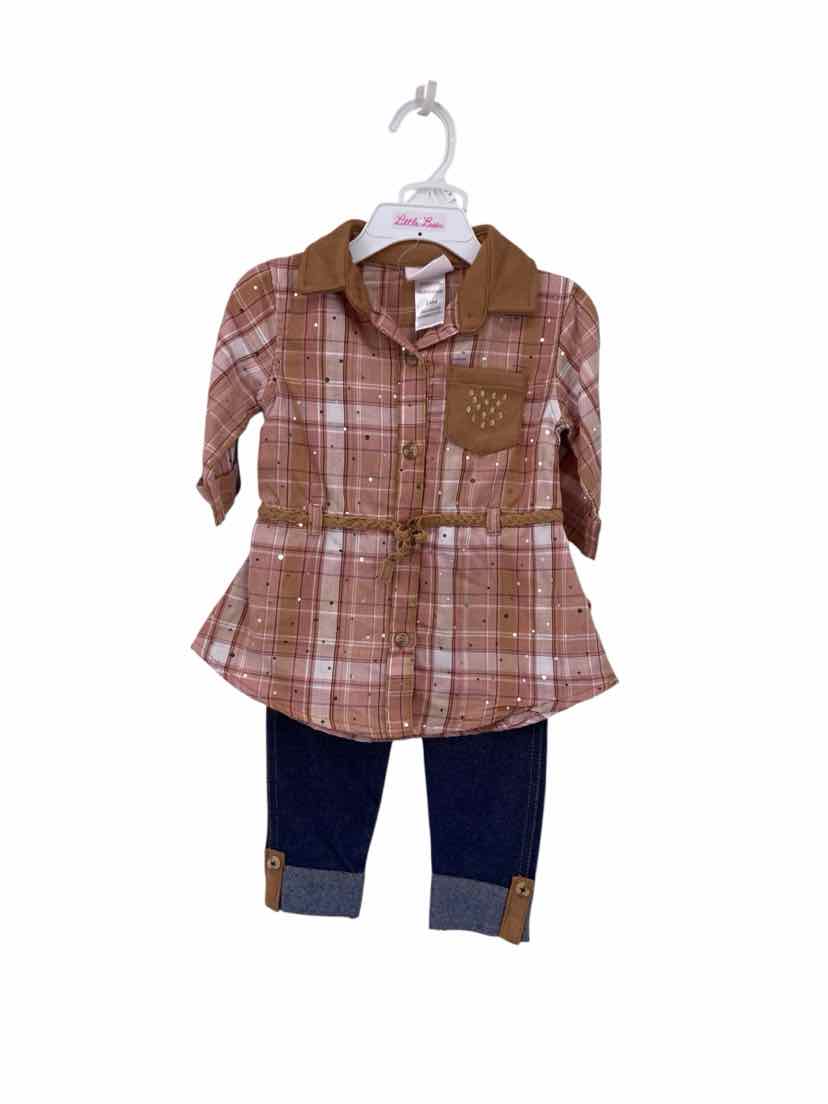 Little Lass Kids Size 24m NEW 2 pc