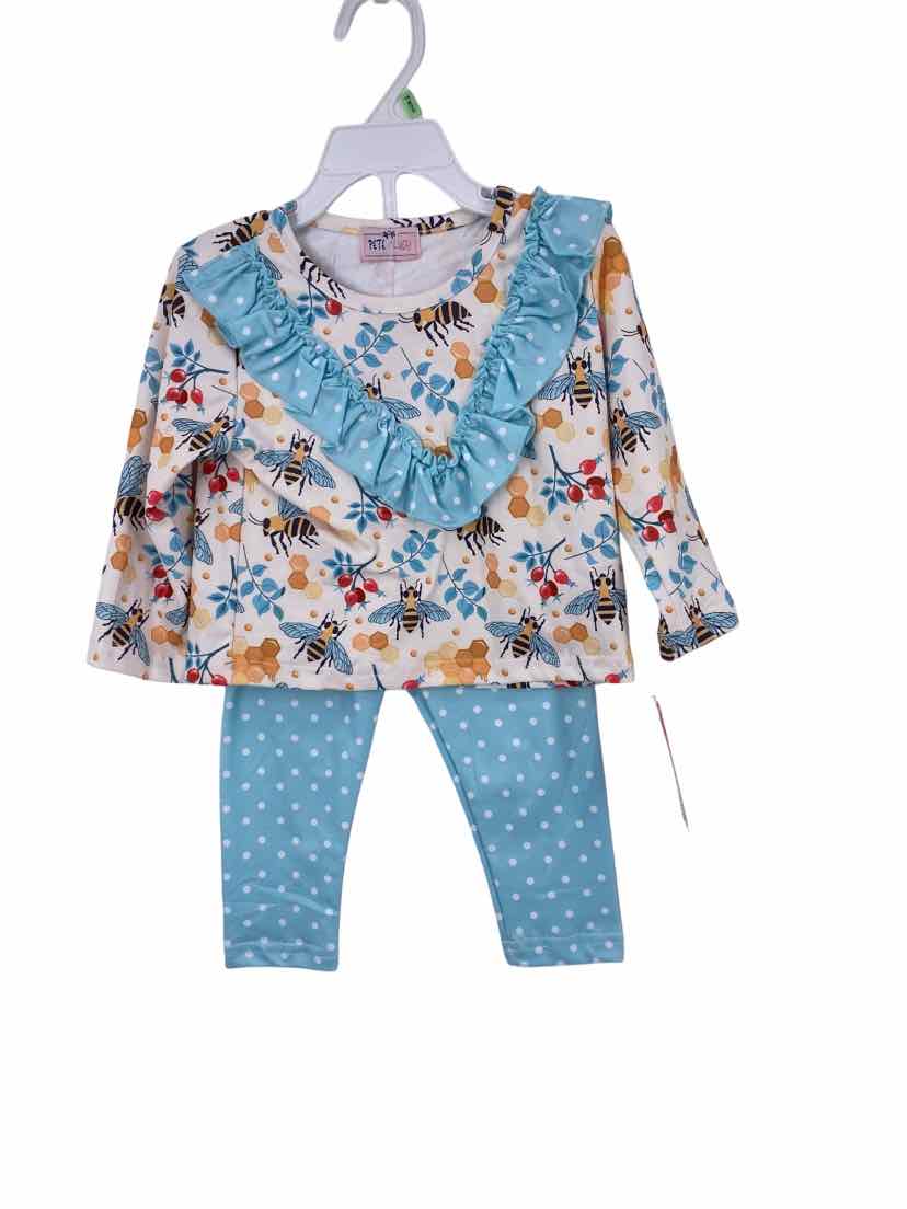 Pete & Lucy Kids Size 6-12m 2 pc