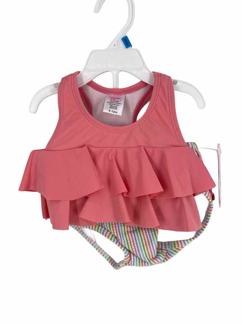 Ruffle Butts Kids Size 6-12m 2 pc Bathing Suit