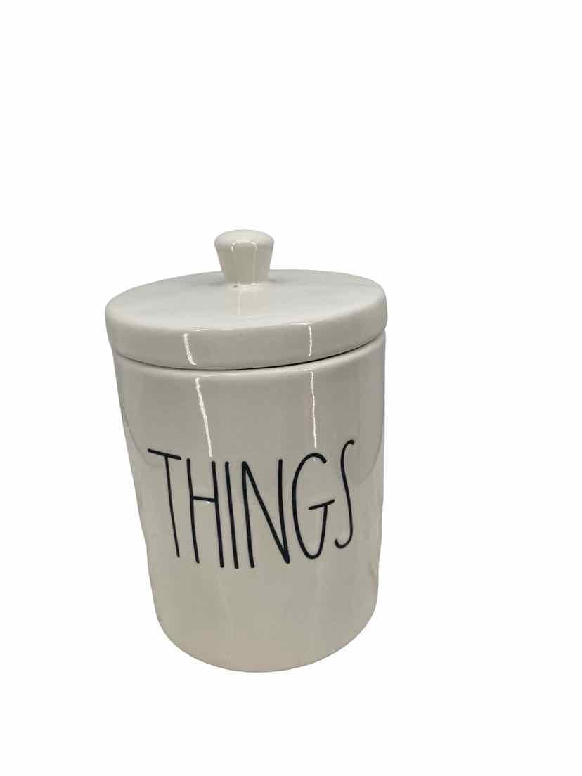 Rae Dunn Cream Things Jar