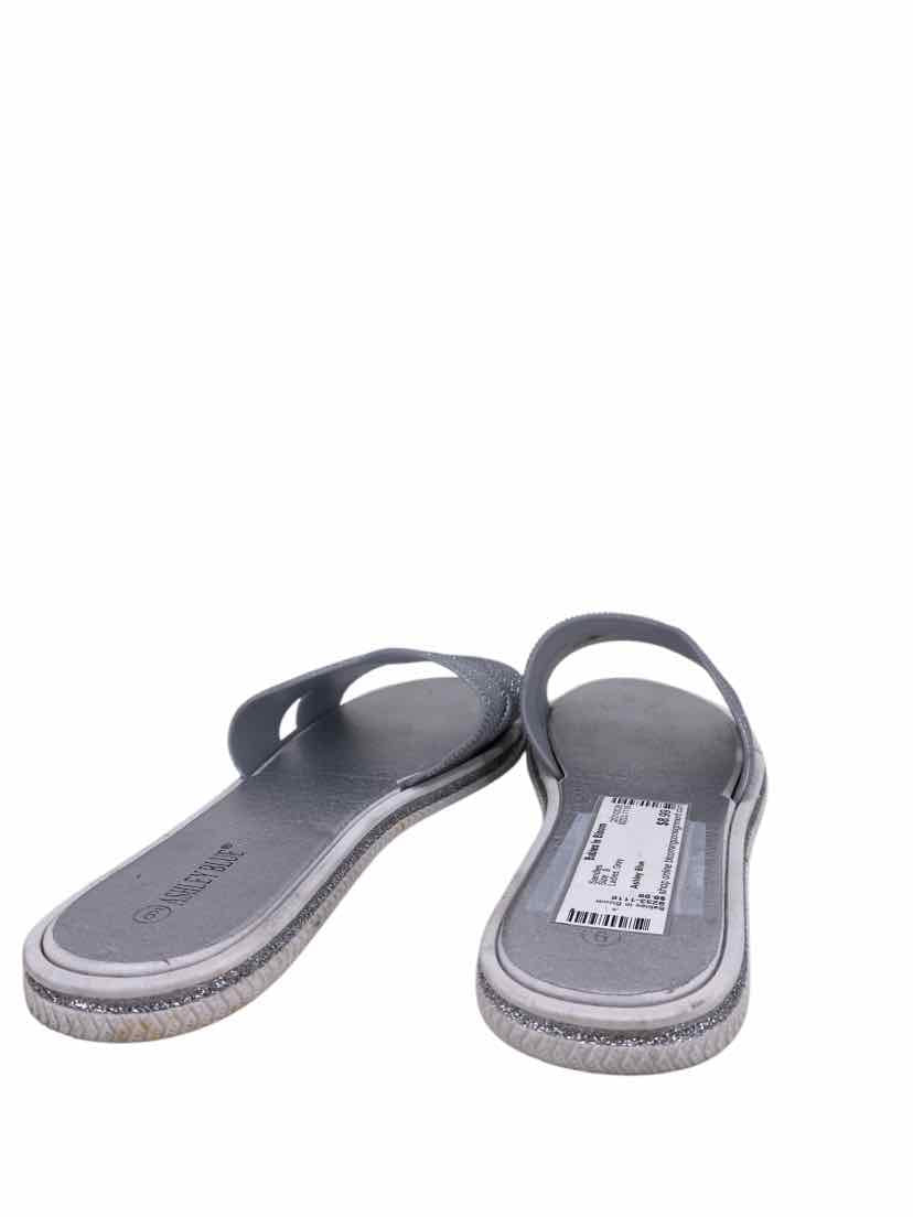 Ashley Blue Ladies Size 9 Sandles