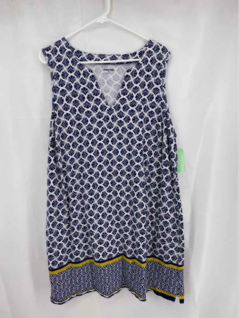 Lands End Ladies Size 2X Dress