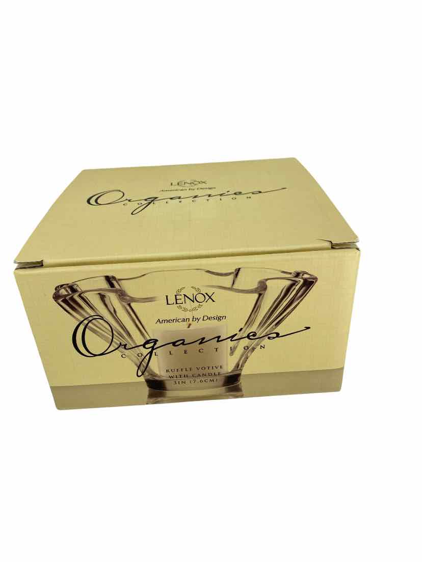 Lenox Glass NEW Candle Holder