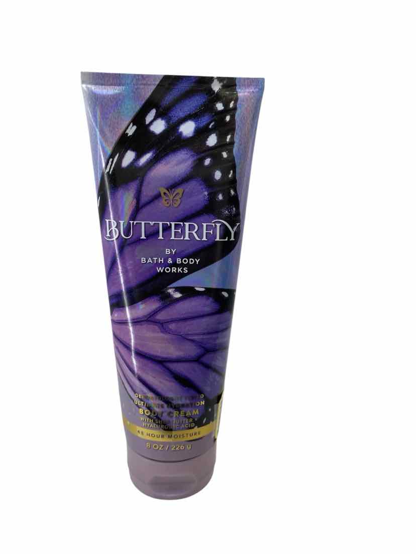 Bath and Body Works Purple Butterfly Body Cream