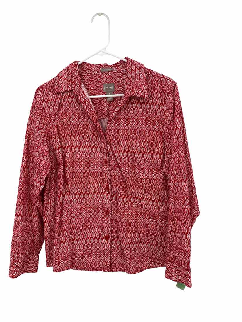 Chico's Ladies Size 2/L Shirt