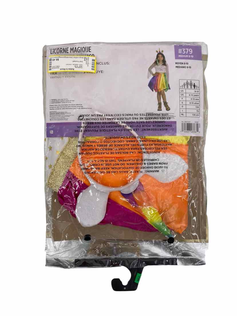 Suit Yourself Kids Size 8-10 Unicorn Costume