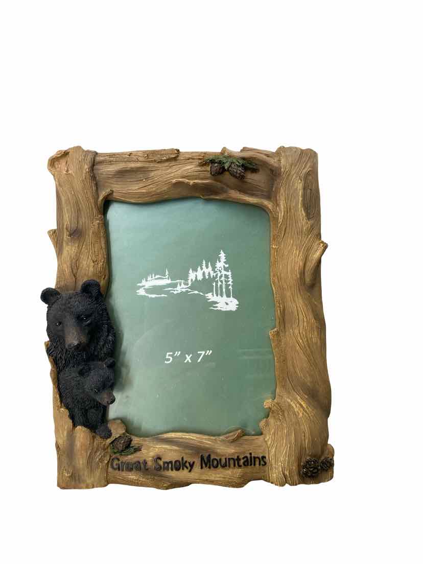 Brown Great Smoky Mountains Size 5x7 Picture Frame
