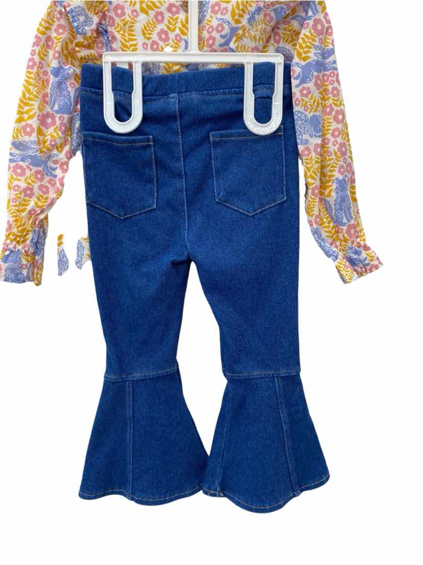 Happy Threads Kids Size 18m 2 pc