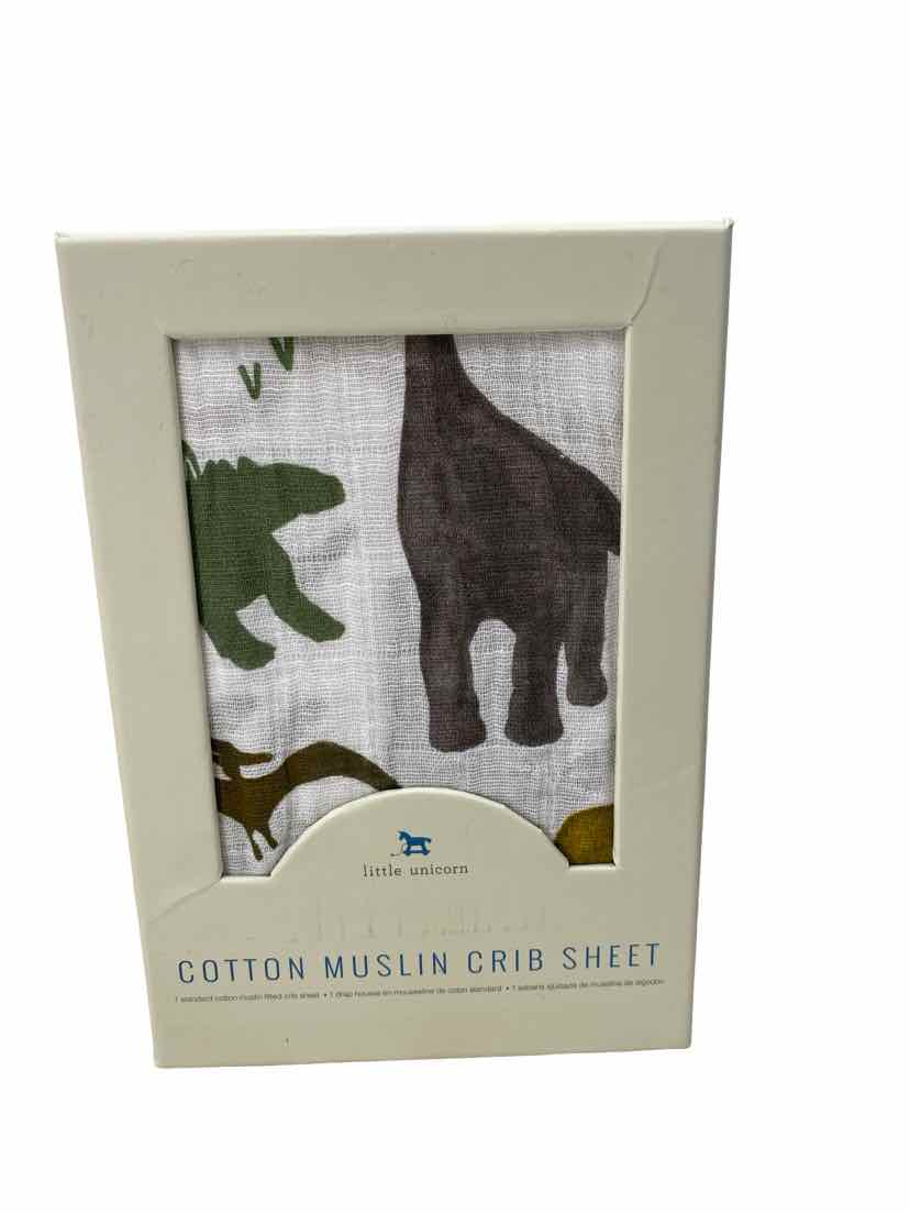 Dinosaur Little Unicorn NEW Crib Sheet