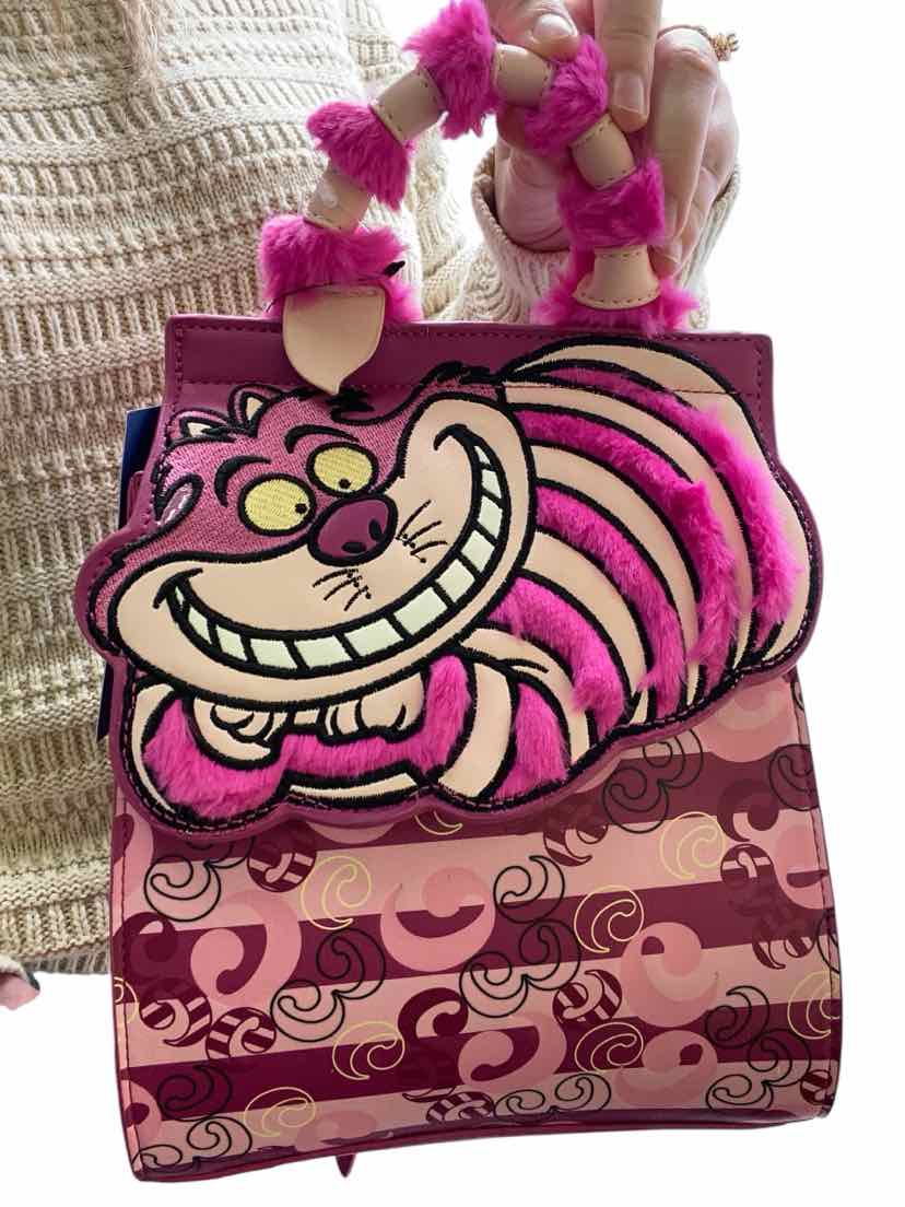 Disney/Danielle Nicole Ladies Cheshire Cat NEW Backpack