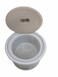 White Crock Pot