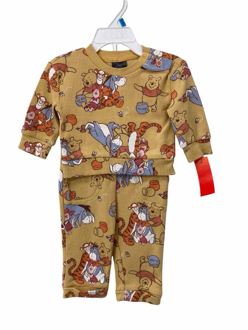 Winnie the Pooh Kids Size 3-6m 2 pc