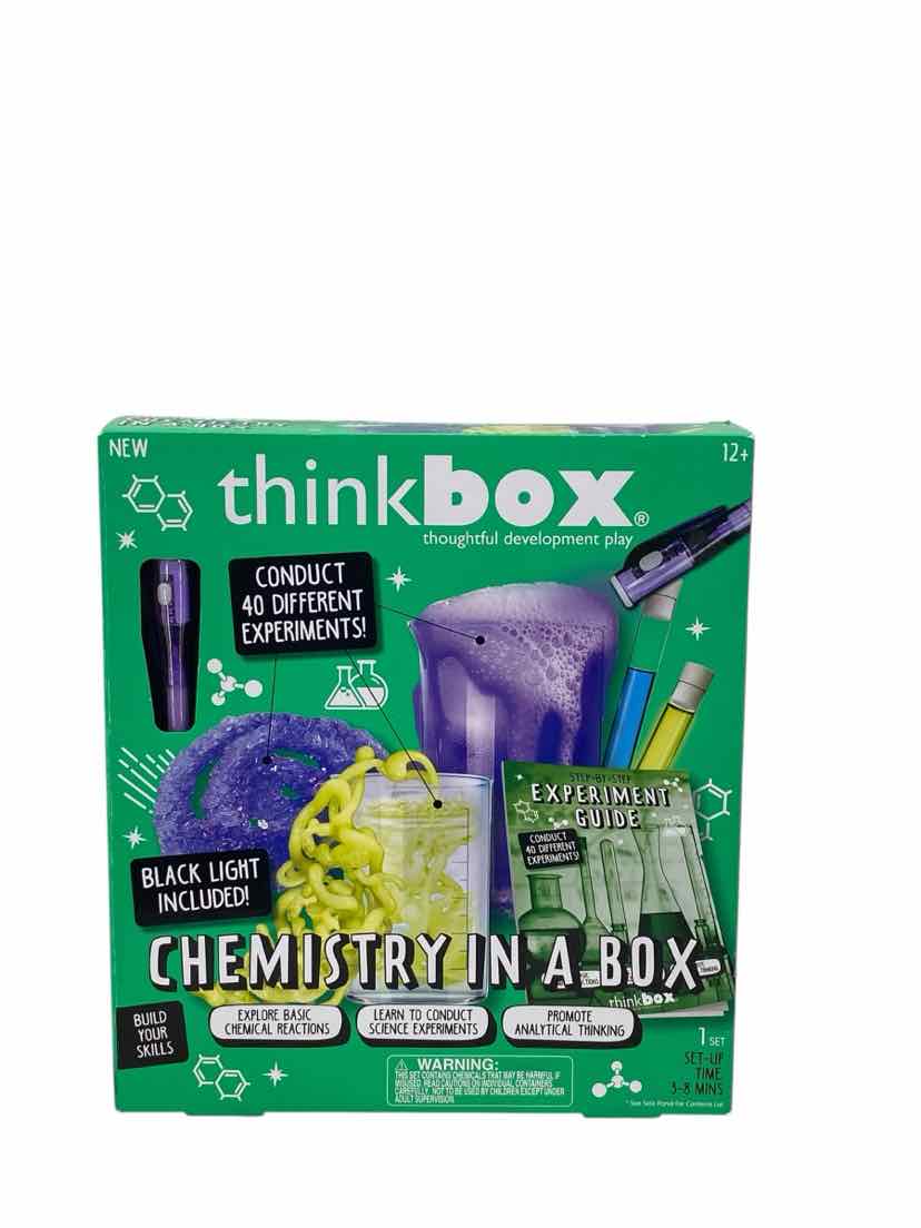Think box Kids Chemisrtry in a Box NEW Learning