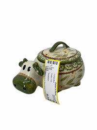 Temptation Cream Cow Trinket Box