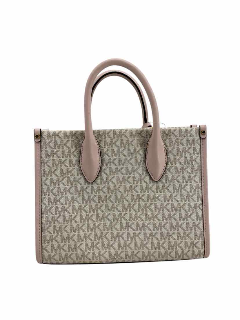 Michael Kors Ladies Pink Trim 9/10 Purse