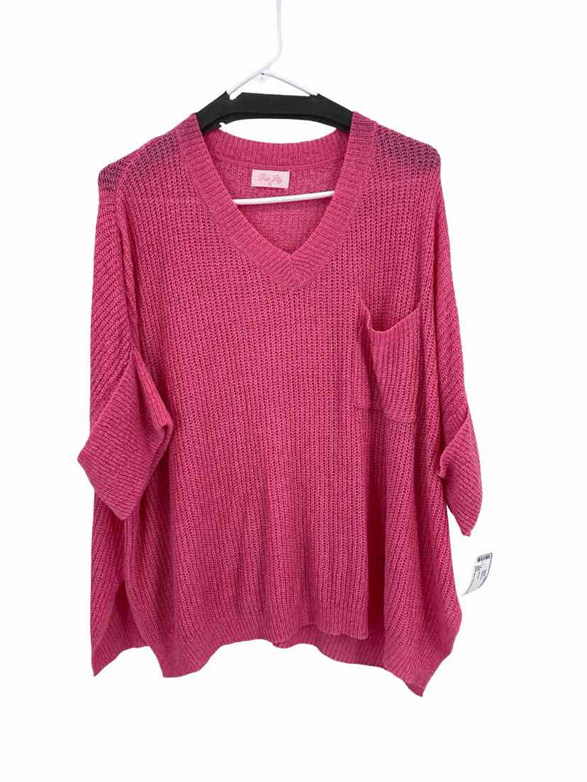 Pink Lily Ladies Size XL Sweater