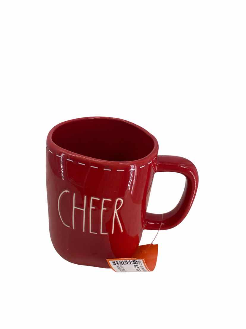 Rae Dunn Red Cheer Mug