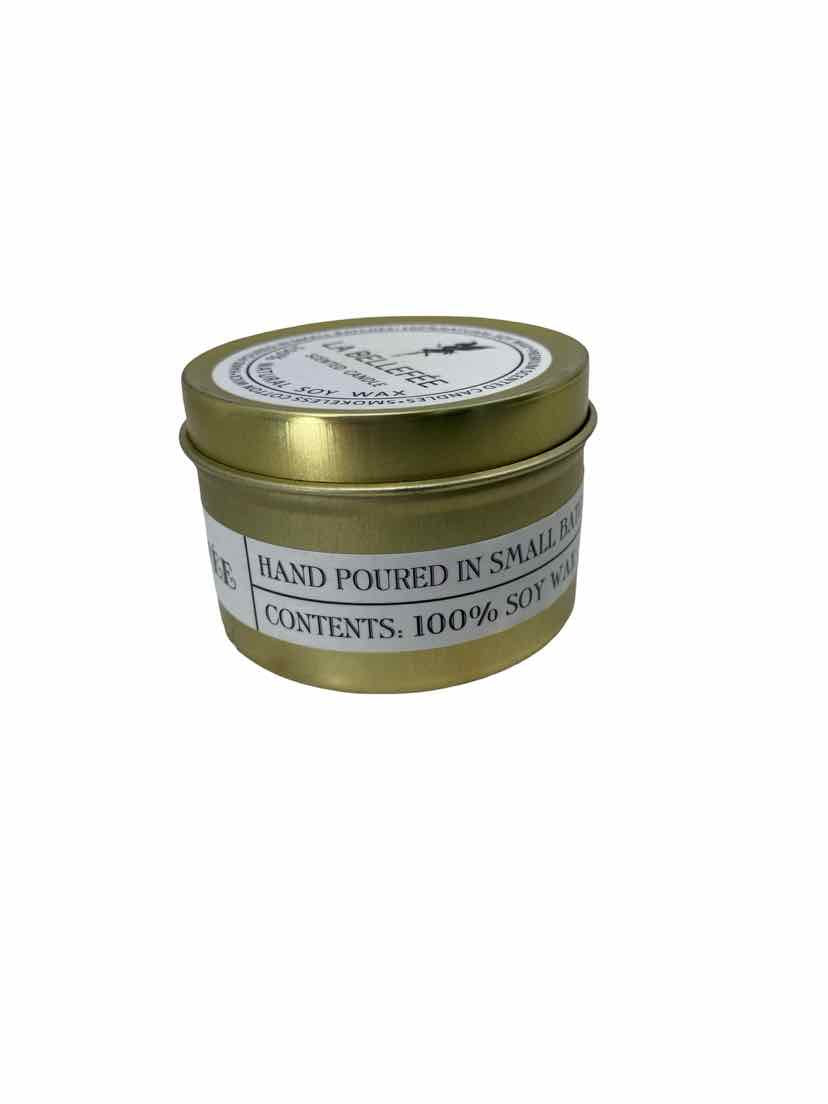 La Bellefee Gold Candle