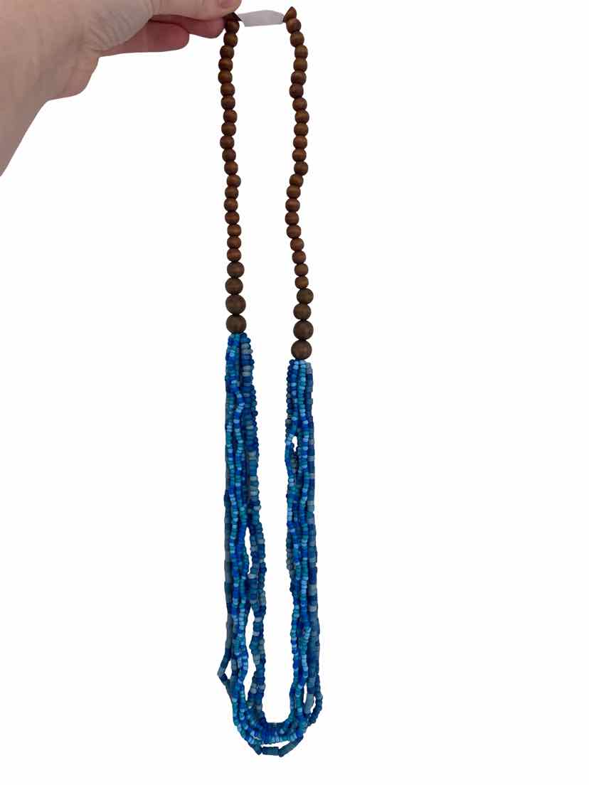 Ladies Brown Beads Necklace