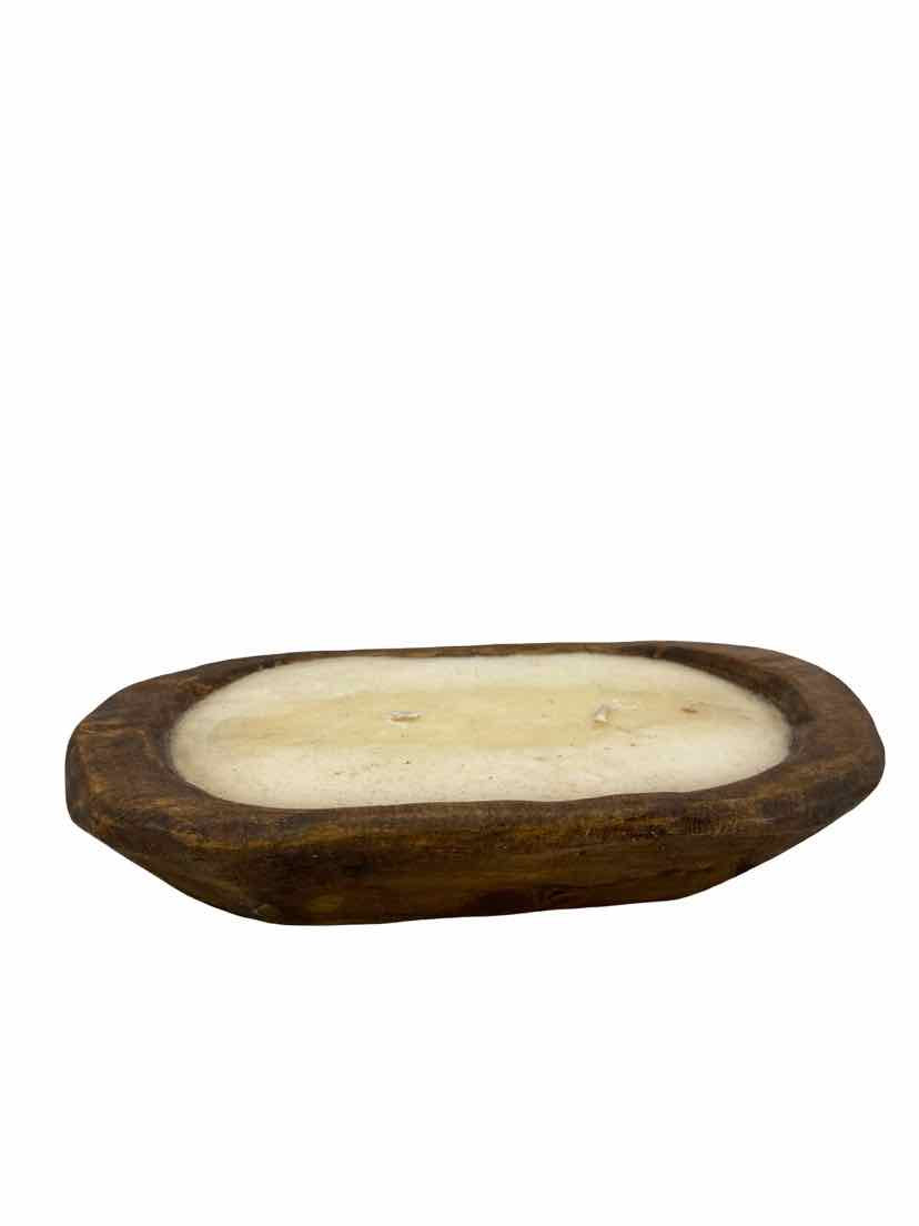 No Brand Brown Dough Bowl Candle