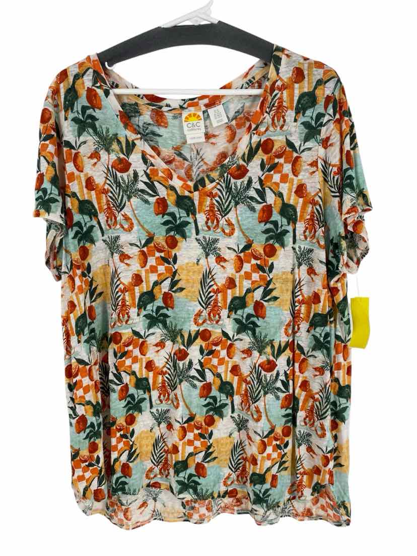 C&C California Ladies Size 2X Shirt