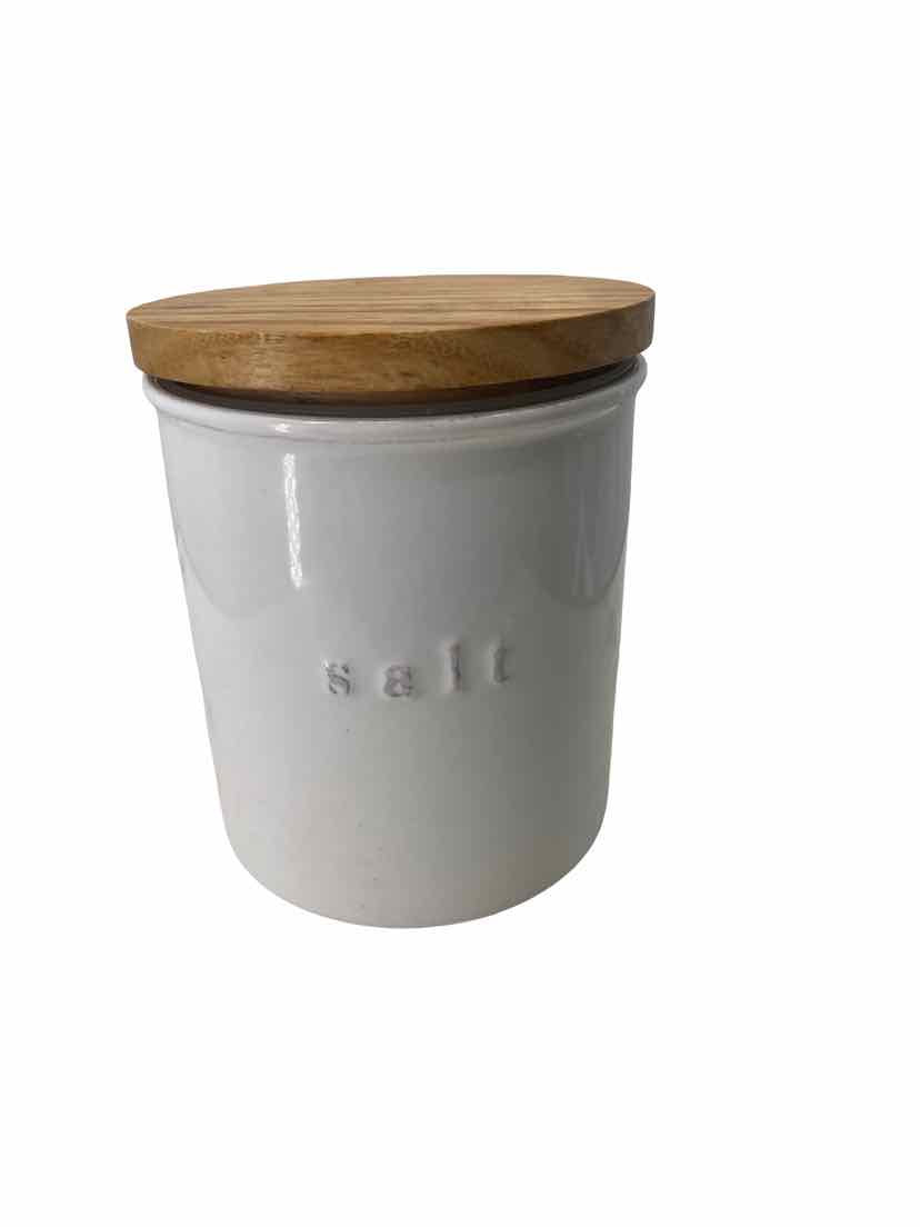 No Brand White Salt Jar