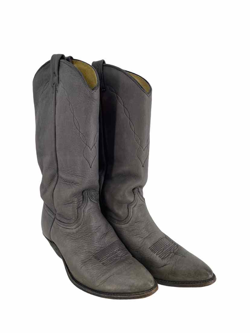 Abilene Ladies Elk Leather Size 8 Boots