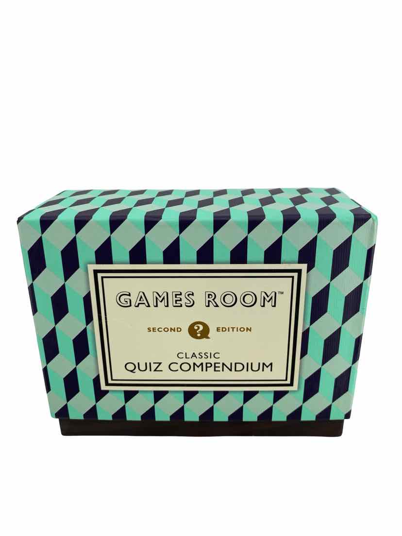 Games Room Classic Quiz Compendium Card Game