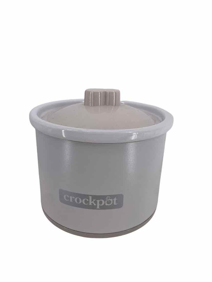 White Crock Pot