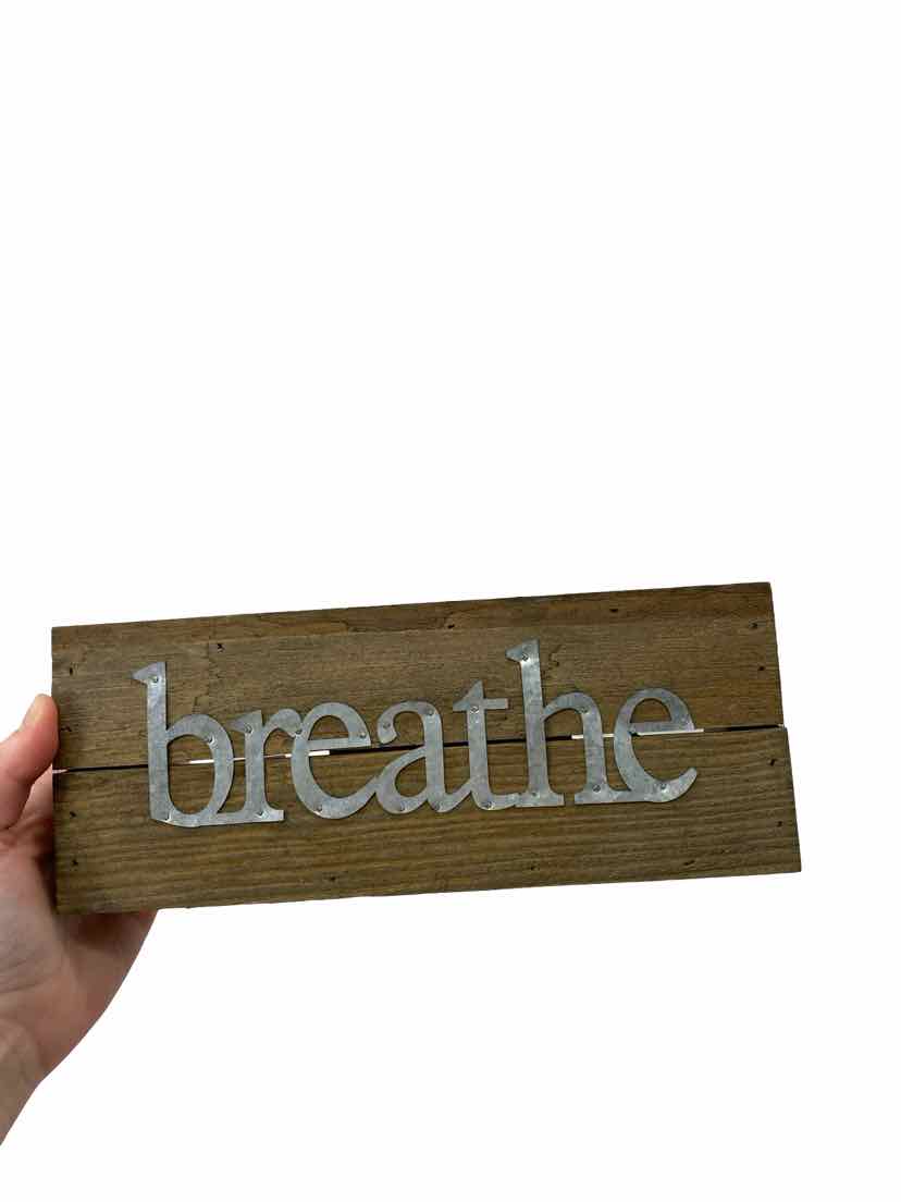 Sixtrees Wooden Breathe Wood Decor