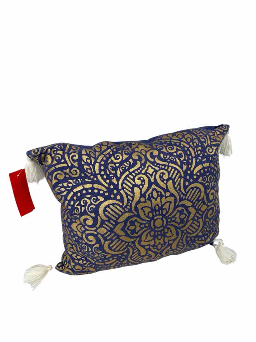 No Brand Navy Throw Pillow